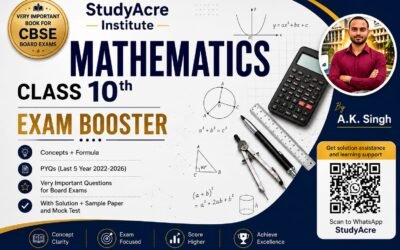 Exam Booster Mathematics class 10th CBSE Board 2026-2027